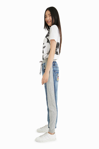 Denim joggingbroek Mickey Mouse | Desigual