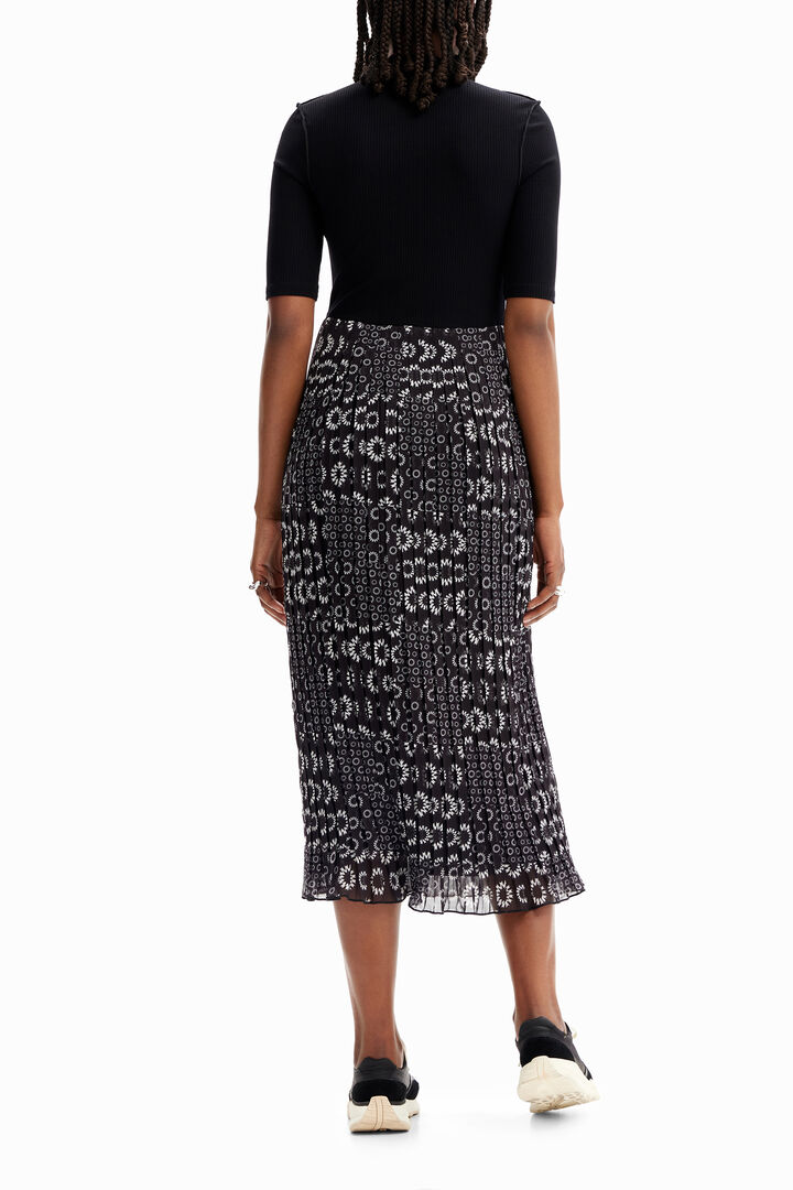 Combination midi dress | Desigual
