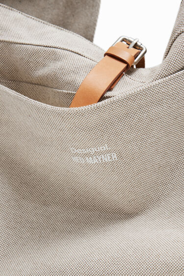 Hed Mayner canvas shoulder bag | Desigual
