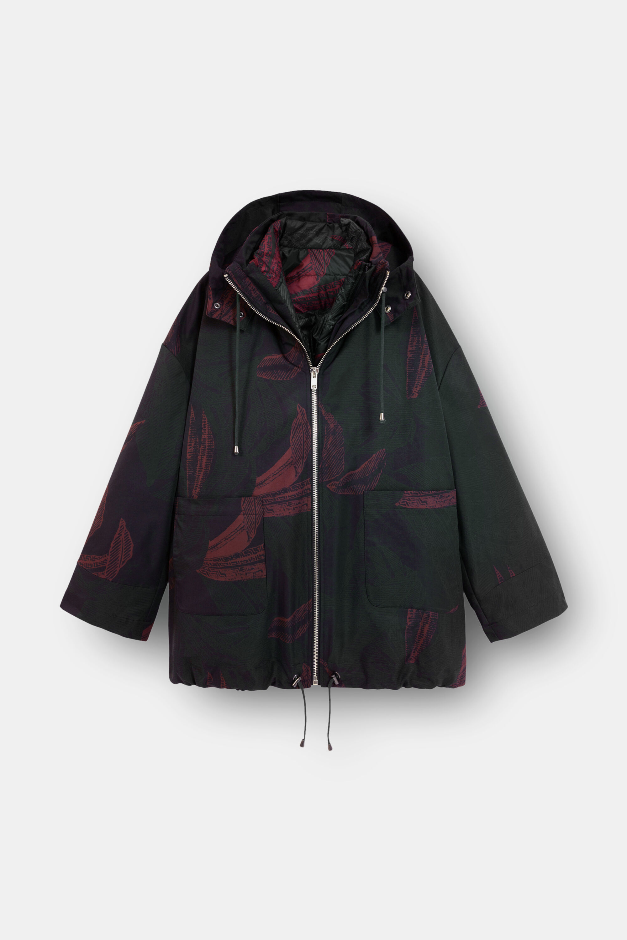 Chubasquero desigual clearance