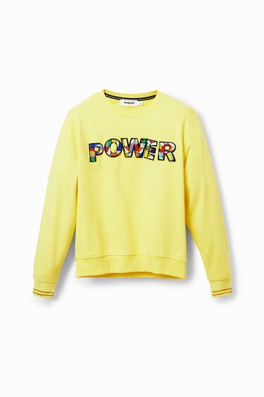 Dessuadora pegat "Power" | Desigual