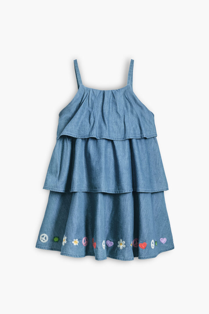 Ruffled short dress | Desigual