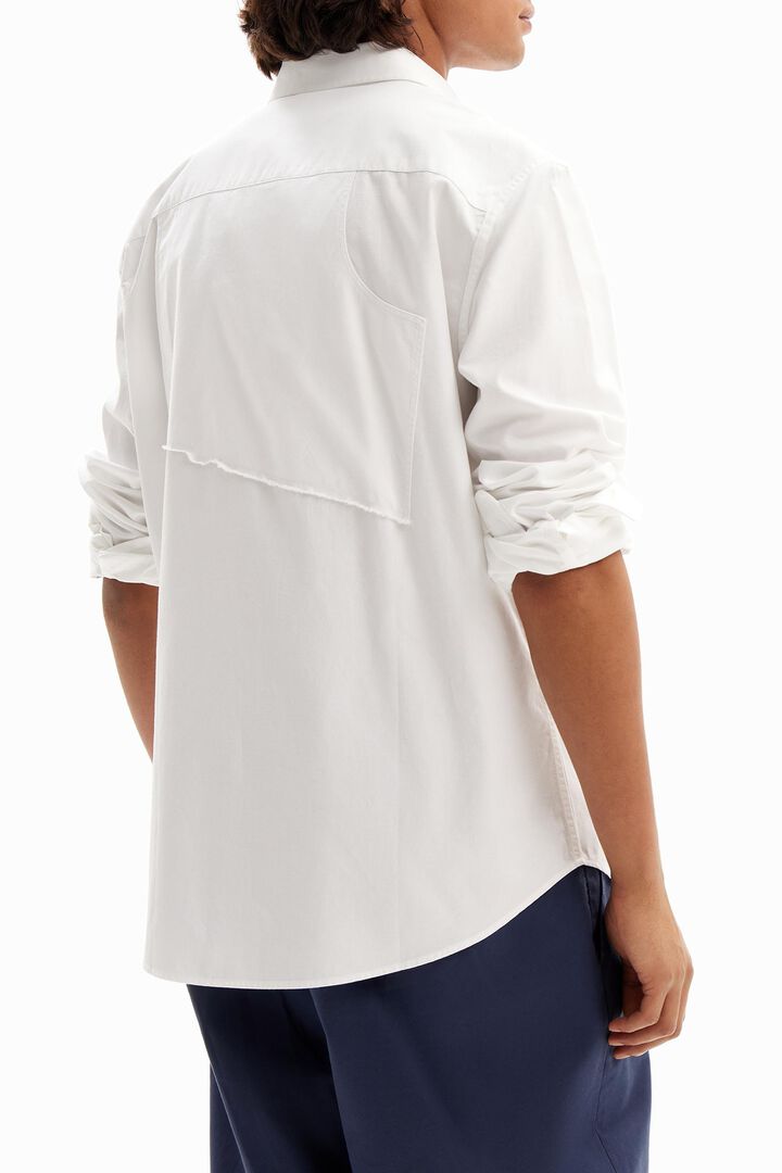 Patchwork poplin shirt | Desigual