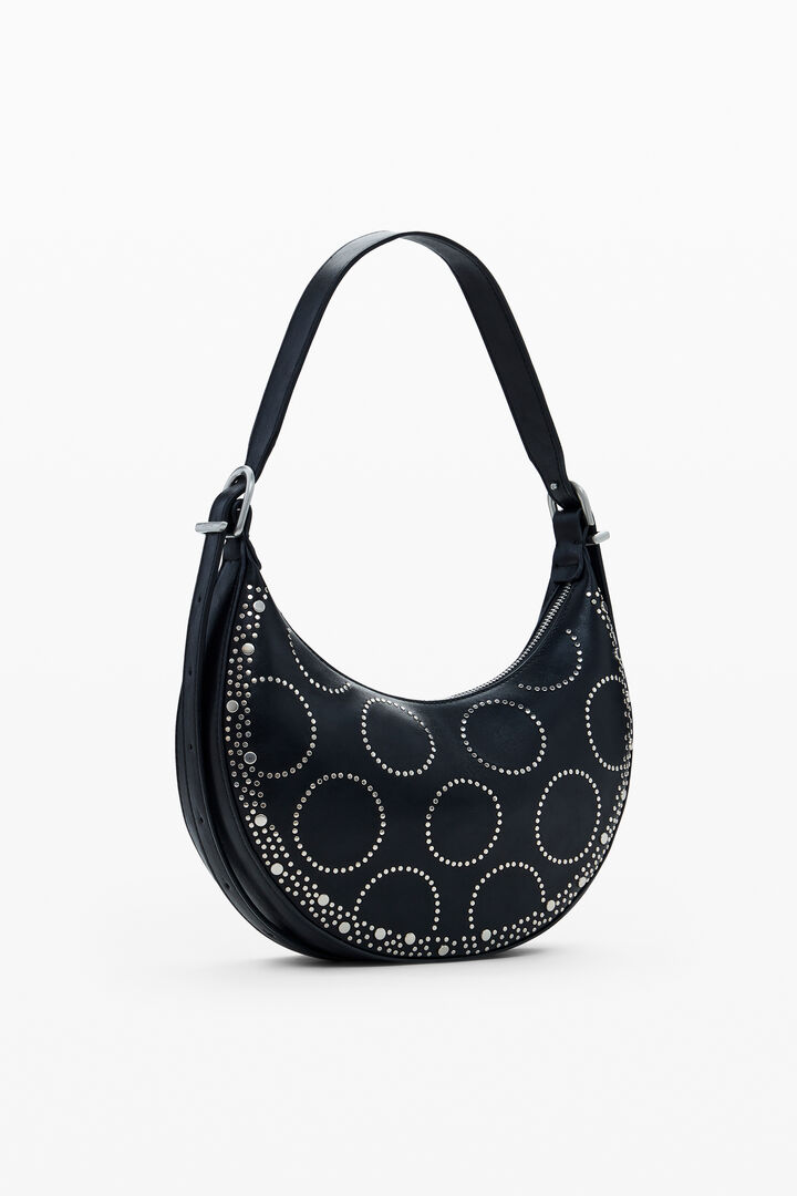 Bolso tachuelas ovalado pequeño | Desigual