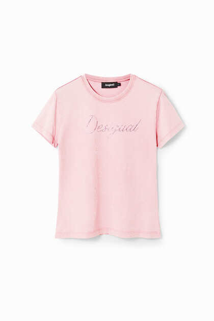 T-shirt ajusté strass
