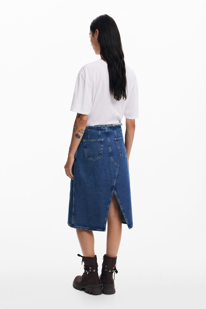 Camiseta lisa detalles | Desigual