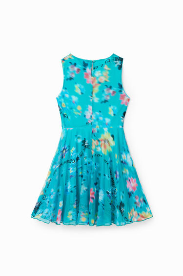 Sleeveless out-of-focus dress | Desigual