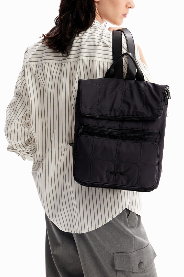 Midsize padded backpack | Desigual