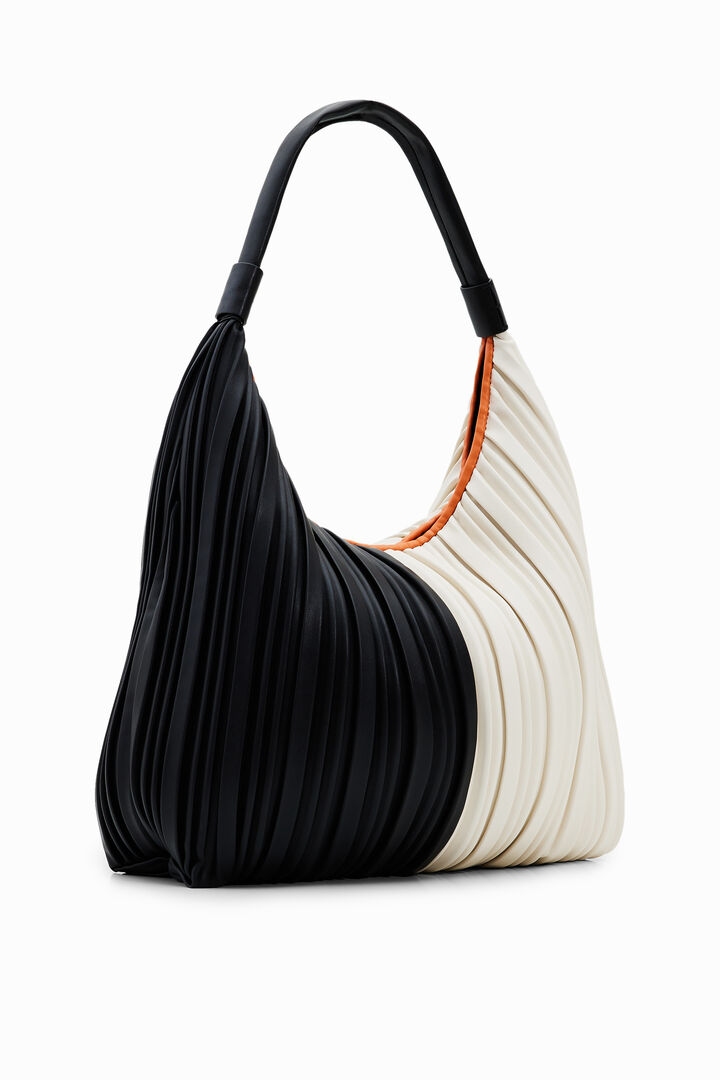 Bolso grande saco plisado | Desigual