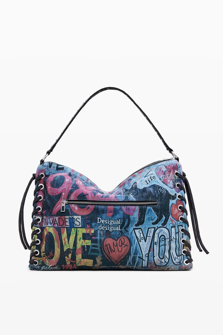 Large graffiti bag | Desigual