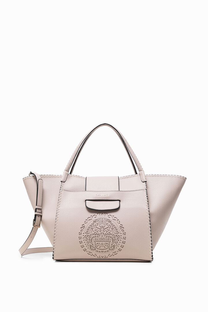 Borsa con mandala traforato tribale | Desigual