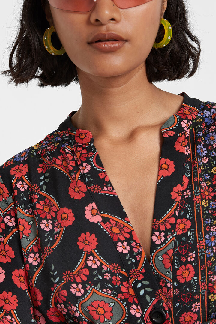 Boho floral dress | Desigual