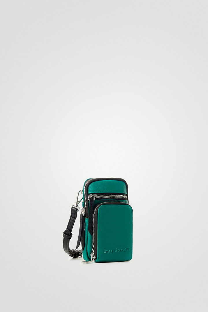 Leather effect hanging coin purse | Desigual