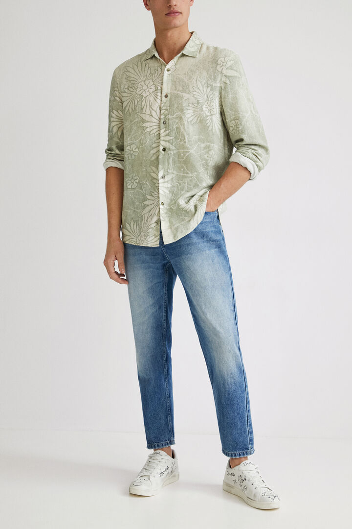 Floral long-sleeve shirt | Desigual