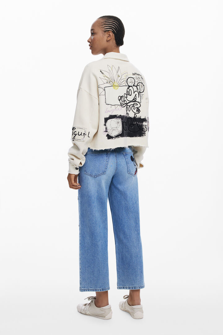 Mickey™ button sweatshirt | Desigual