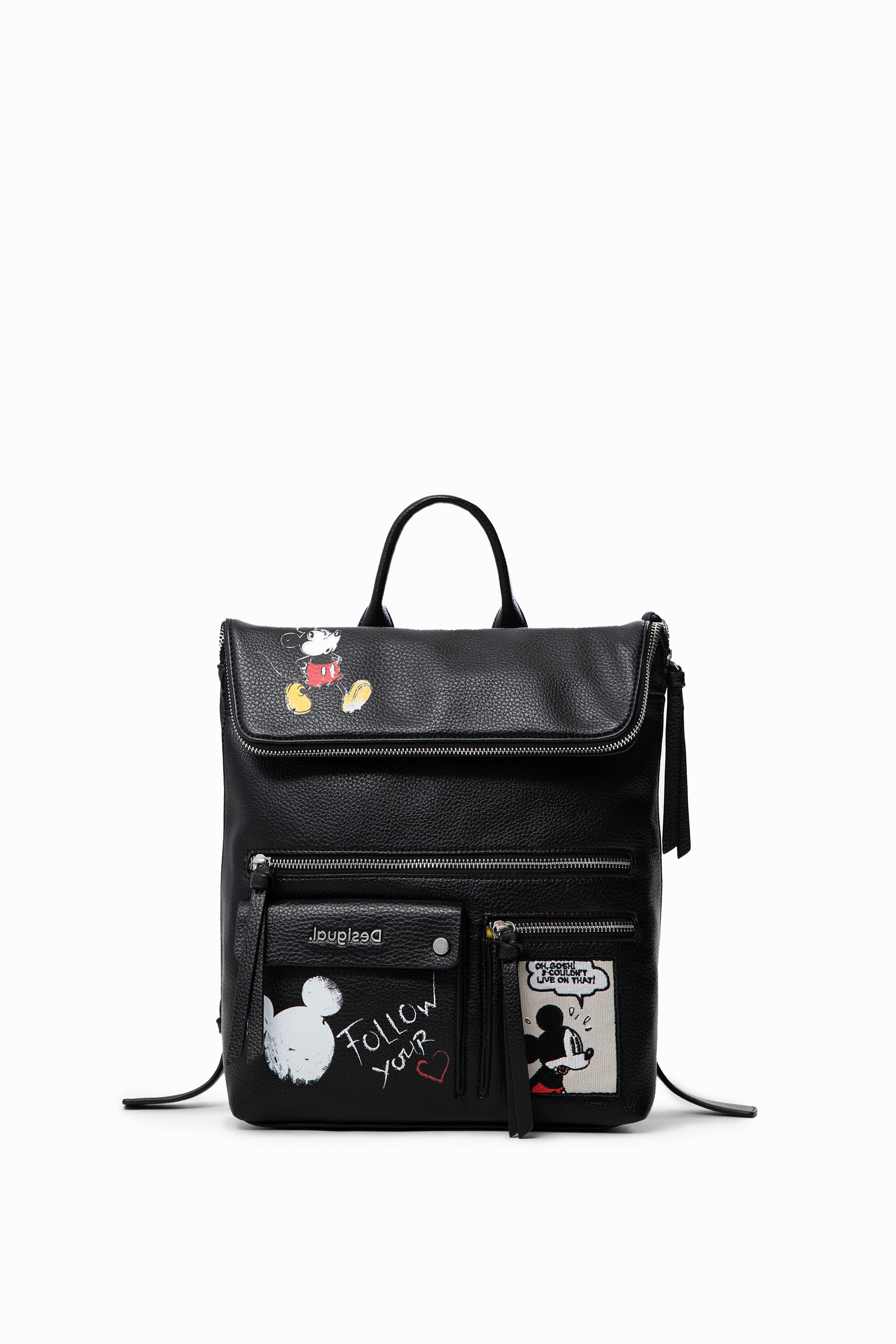 black mickey mouse bag