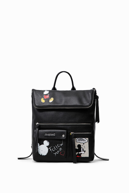 mickey mouse square backpack