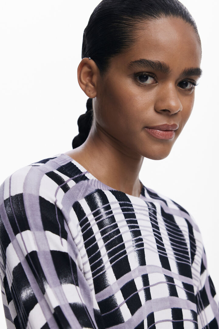 Pull à rayures mikado | Desigual