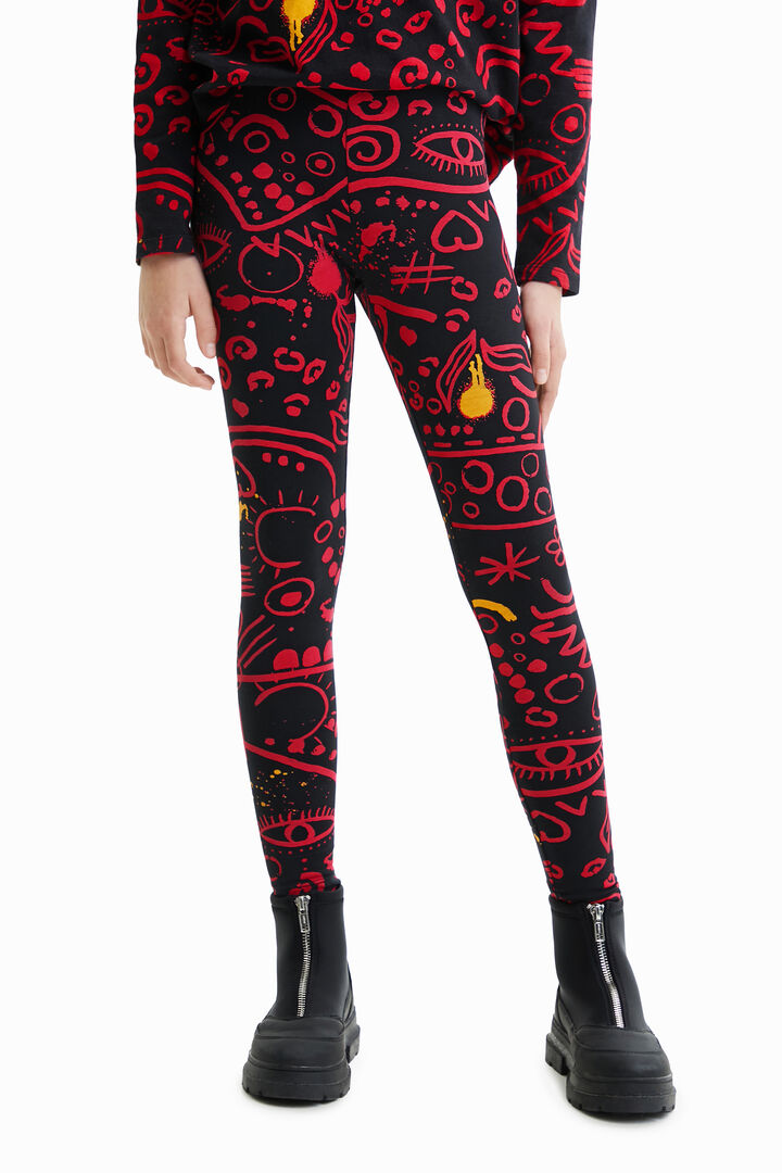 Legging slim dessins | Desigual