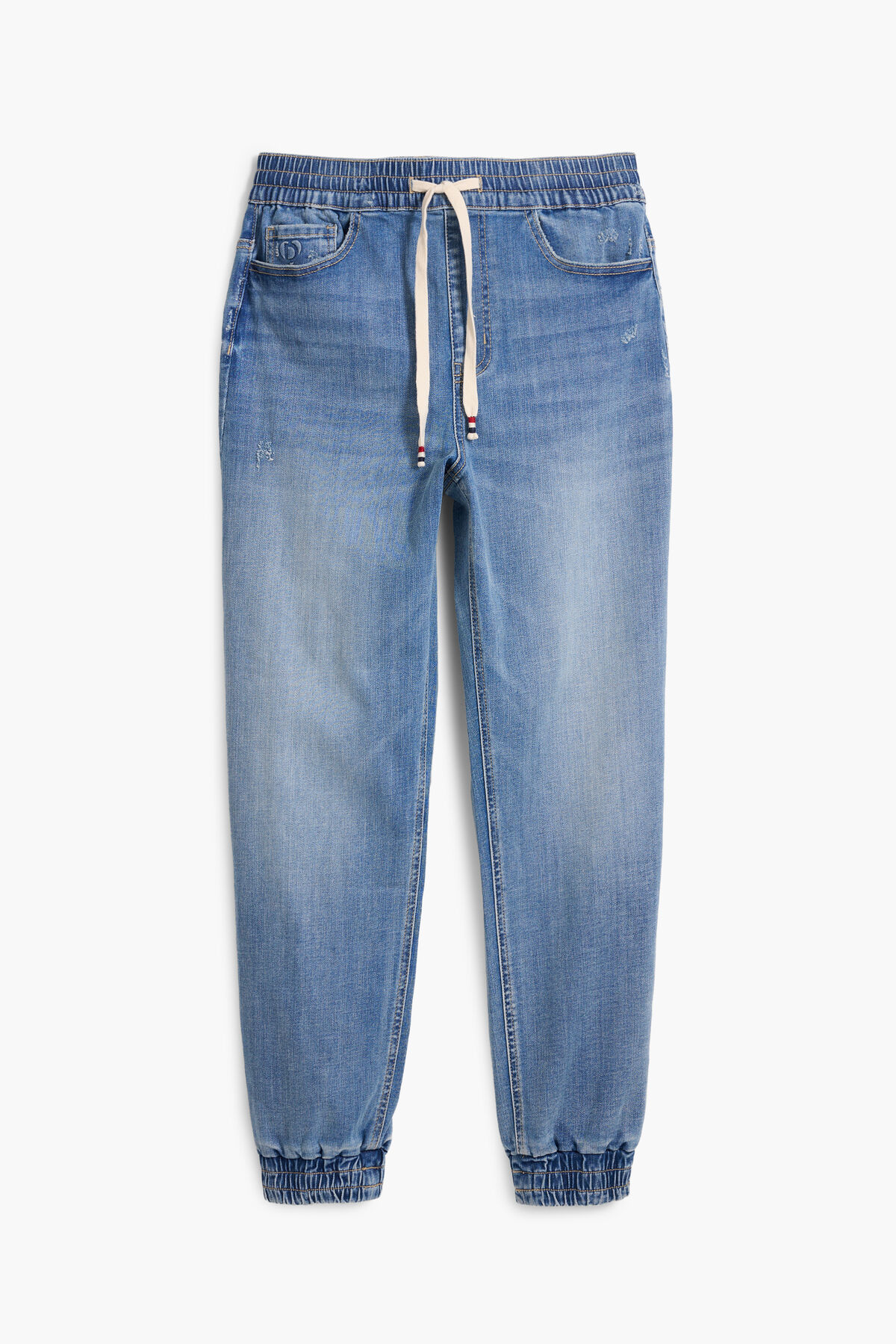 Pantaloni jogger in denim da donna I