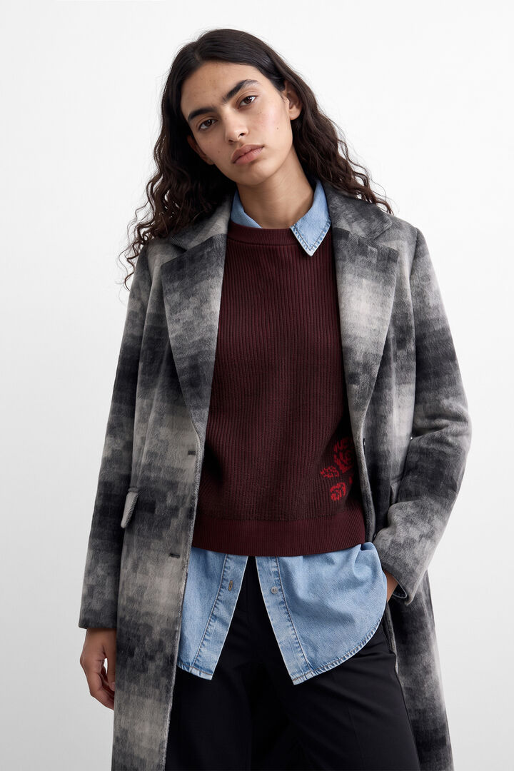 Long Coat with wool