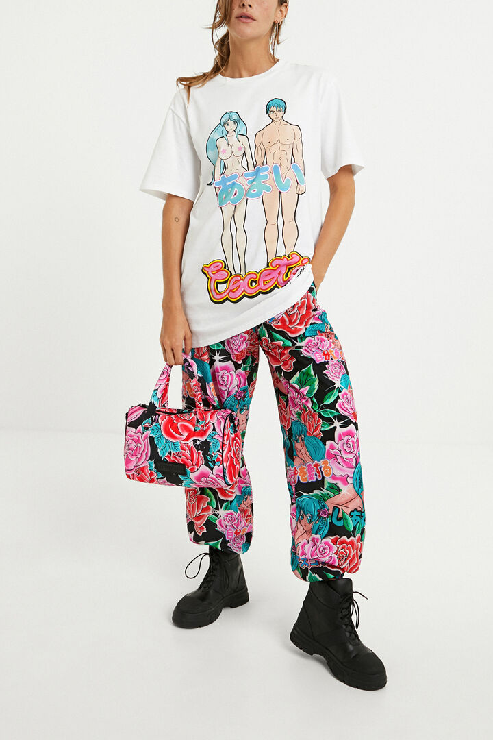 Loose cotton T-shirt | Desigual
