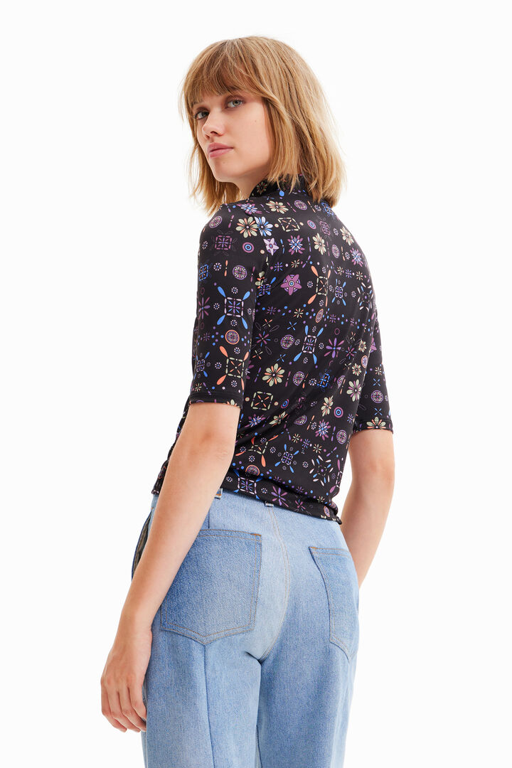 Camiseta manga corta mosaico | Desigual