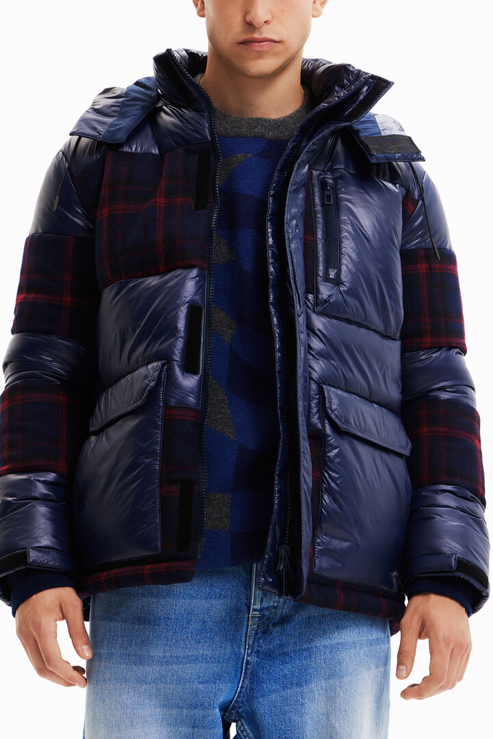 Padded patchwork jacket | Desigual