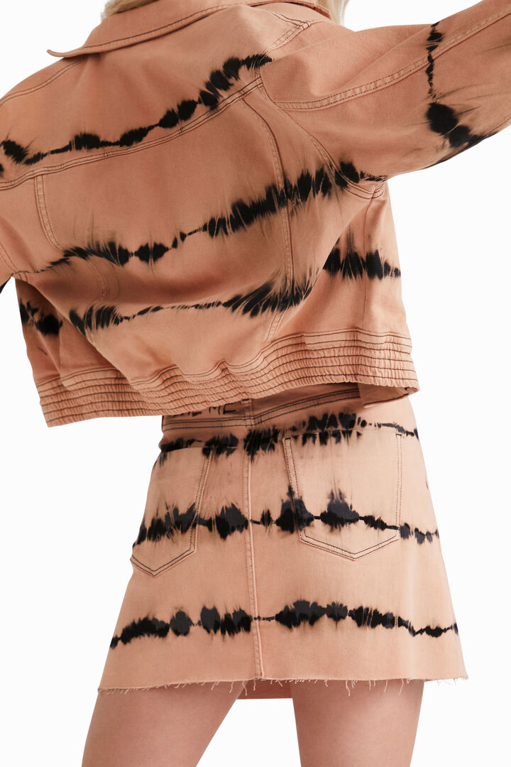 Minissaia de ganga tie-dye