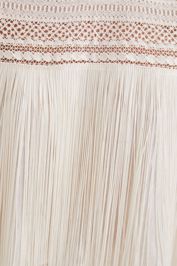 Boho halenka s třásněmi | Desigual
