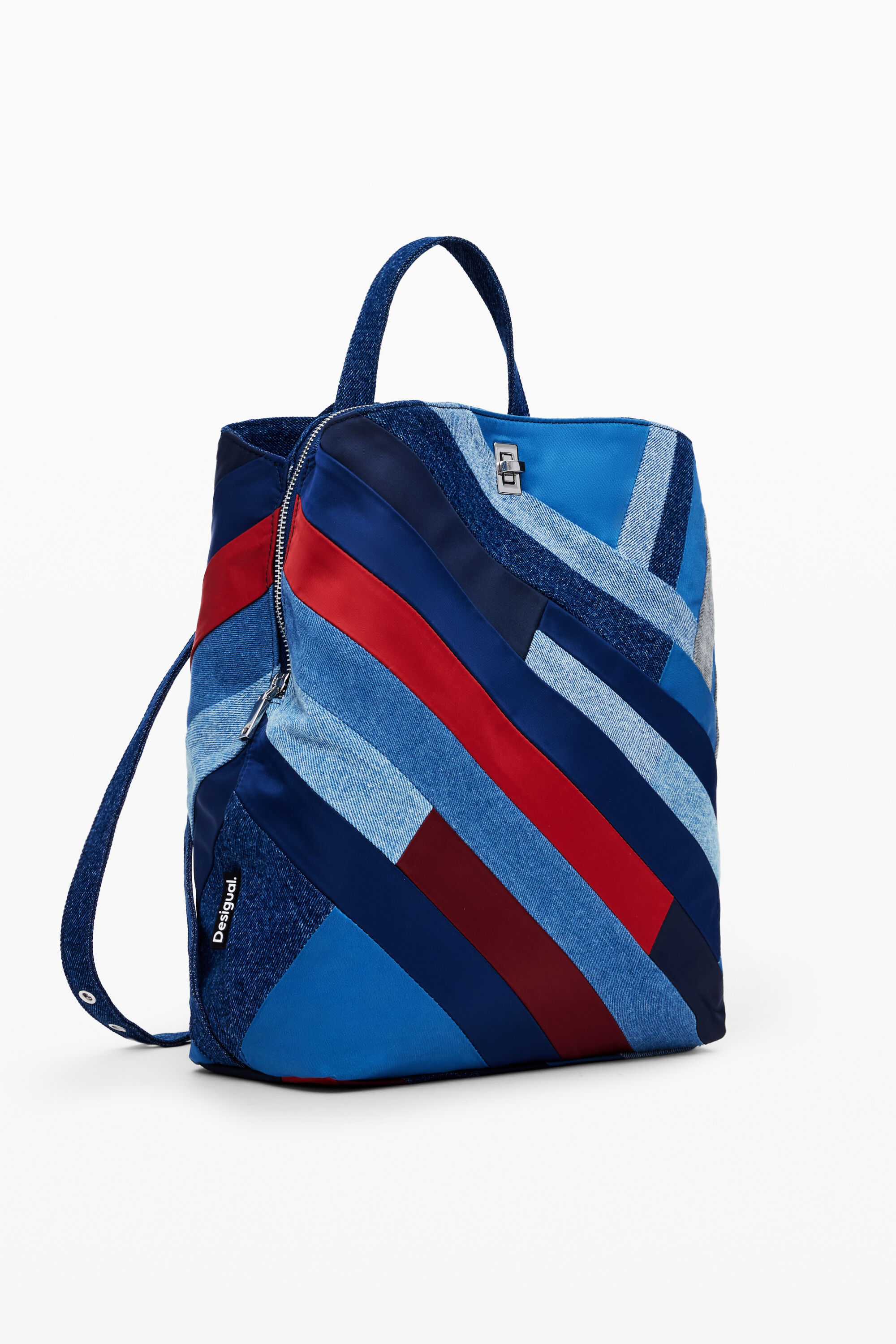 Sac a dos desigual bleu top