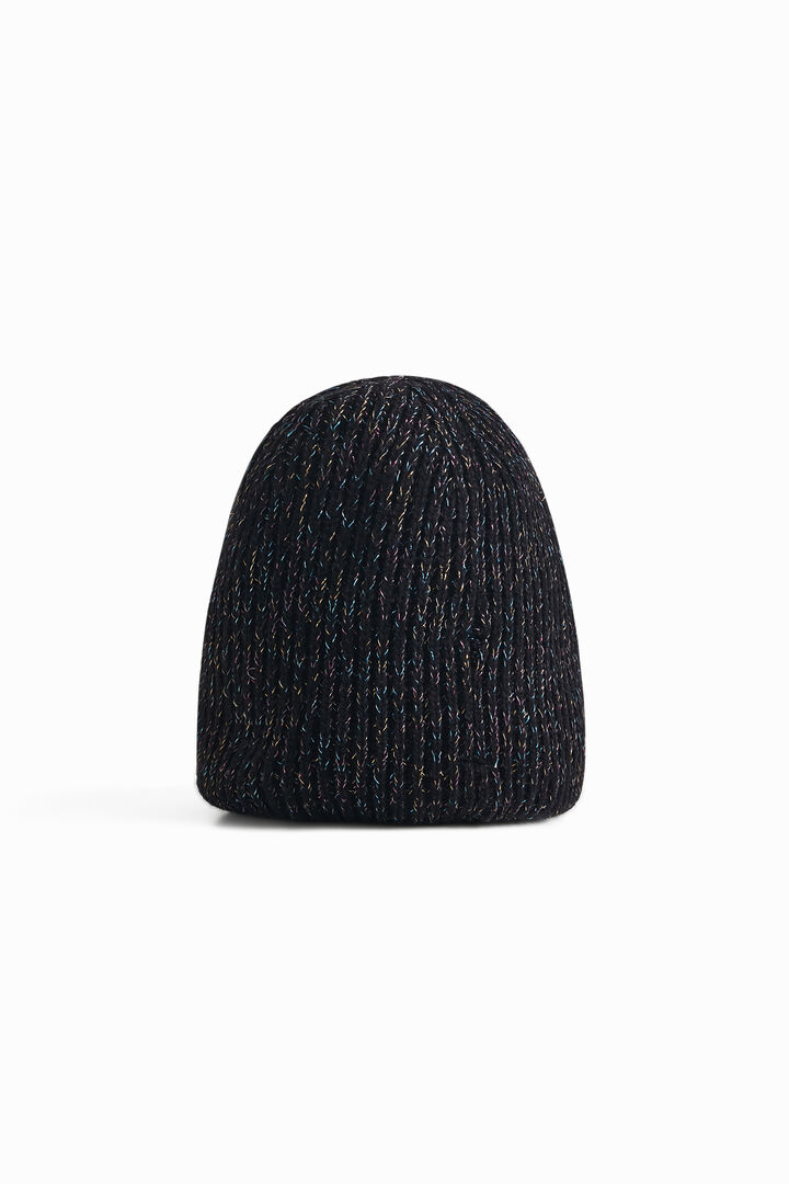 Gorro casquete de punto lúrex | Desigual