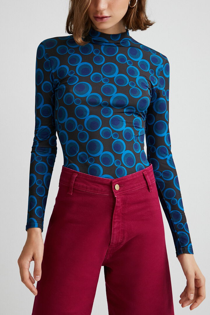 Slim fit body met col | Desigual