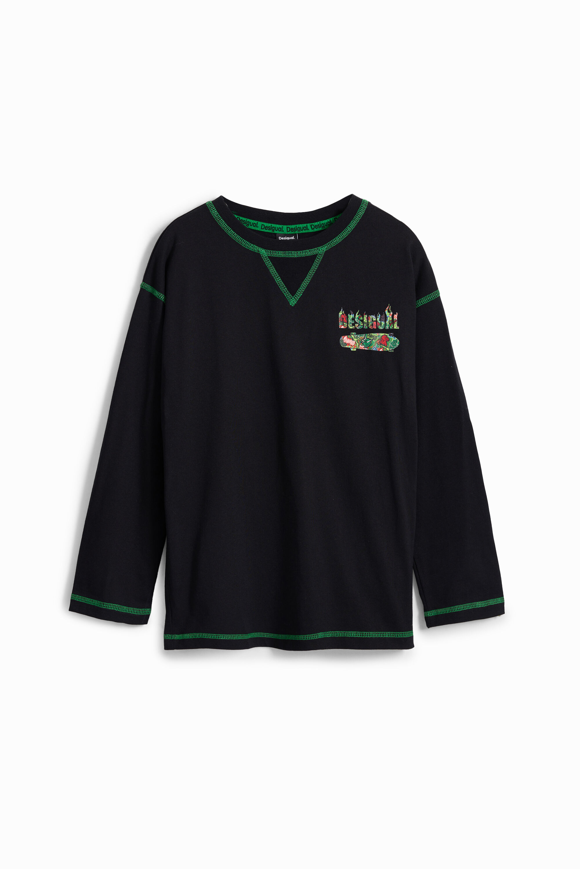 Sudadera skate - BLACK - 3/4