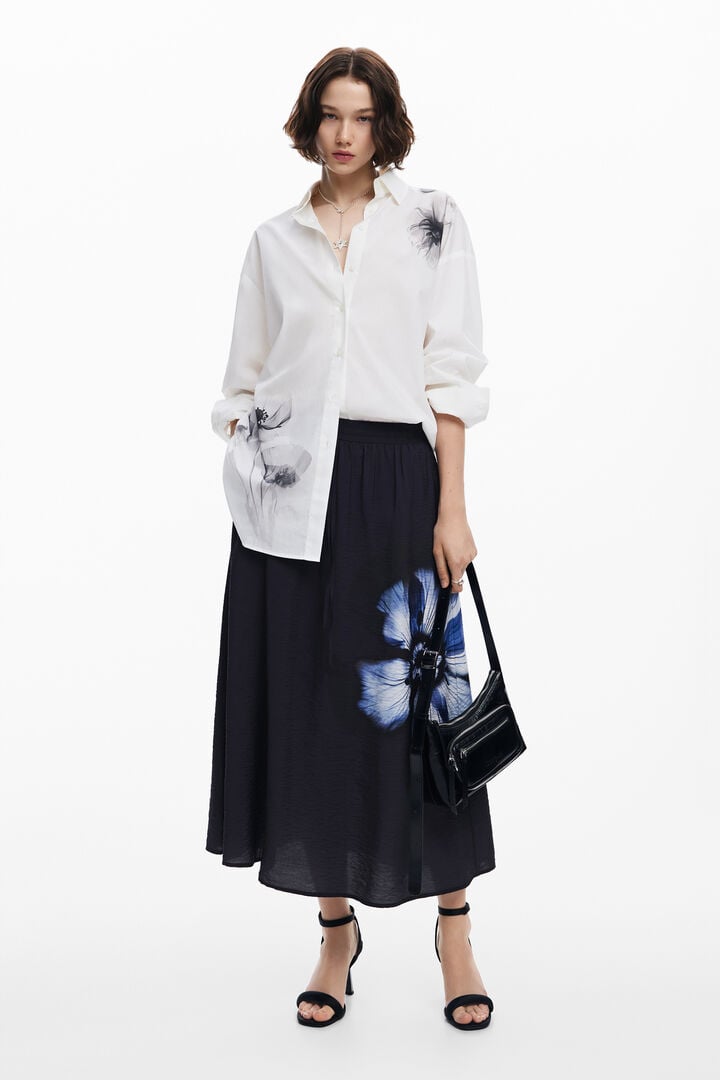 Poppy print shirt | Desigual