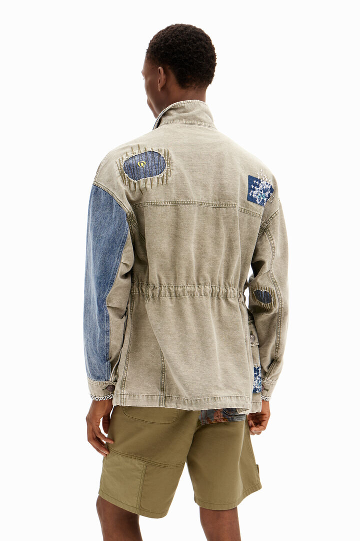Hybrid parka jacket | Desigual