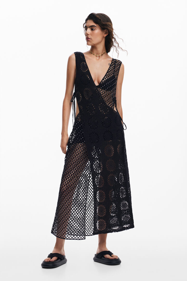 Lace wrap dress | Desigual