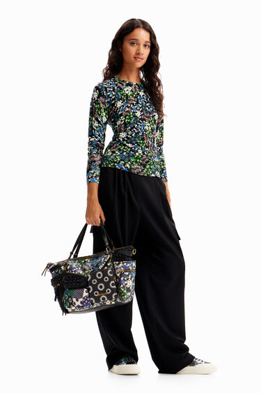 Large patchwork bag | Desigual