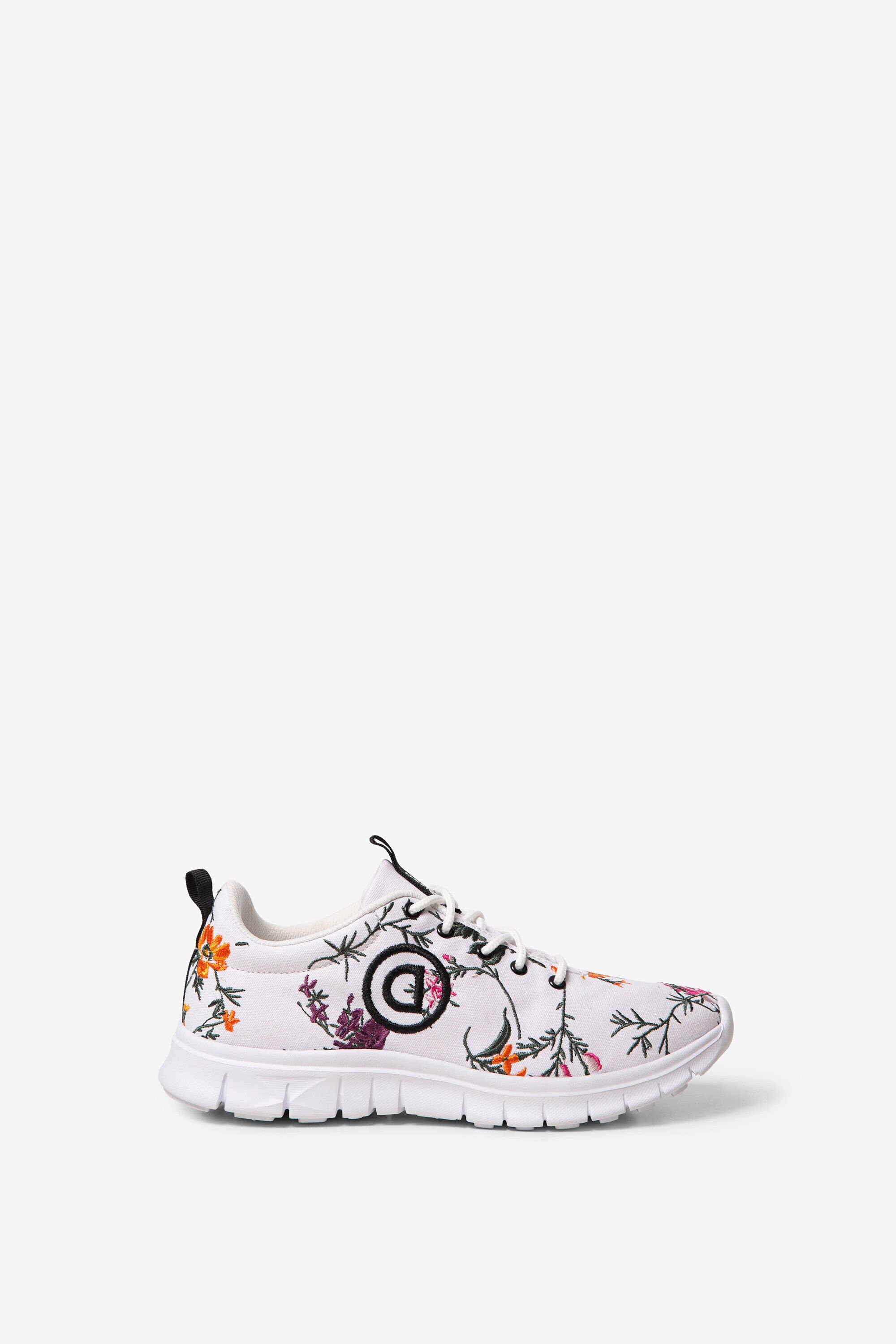 floral print sneakers