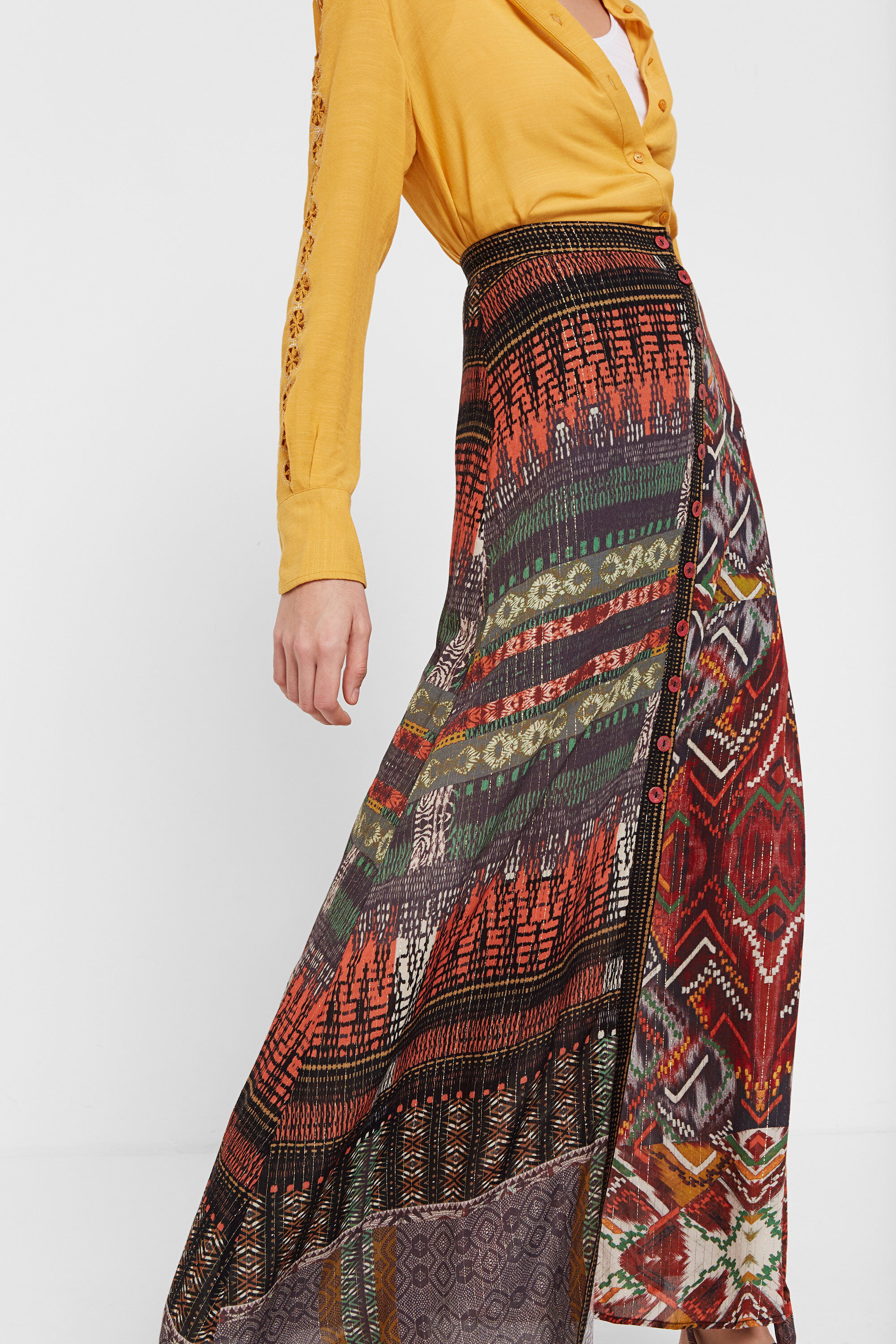 Desigual maxi hot sale skirt