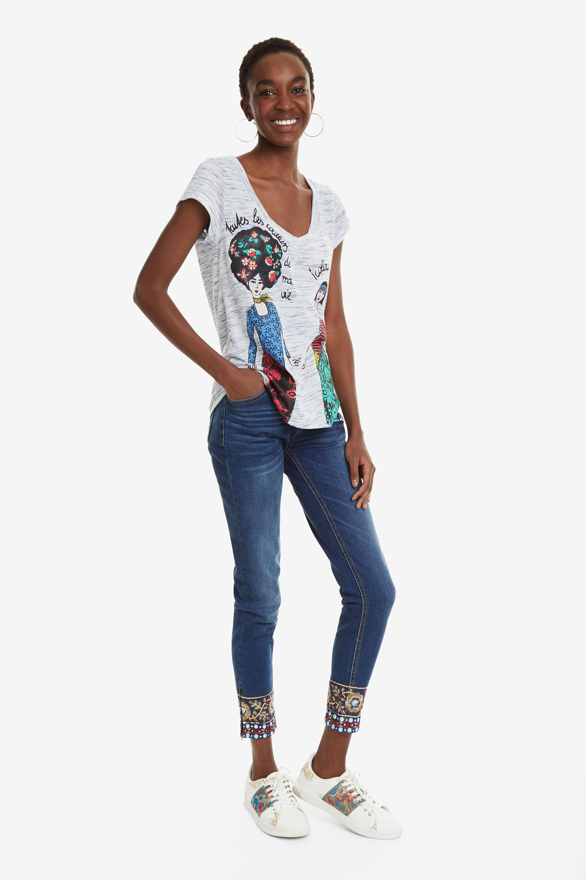 Desigual t shirt donna new arrivals