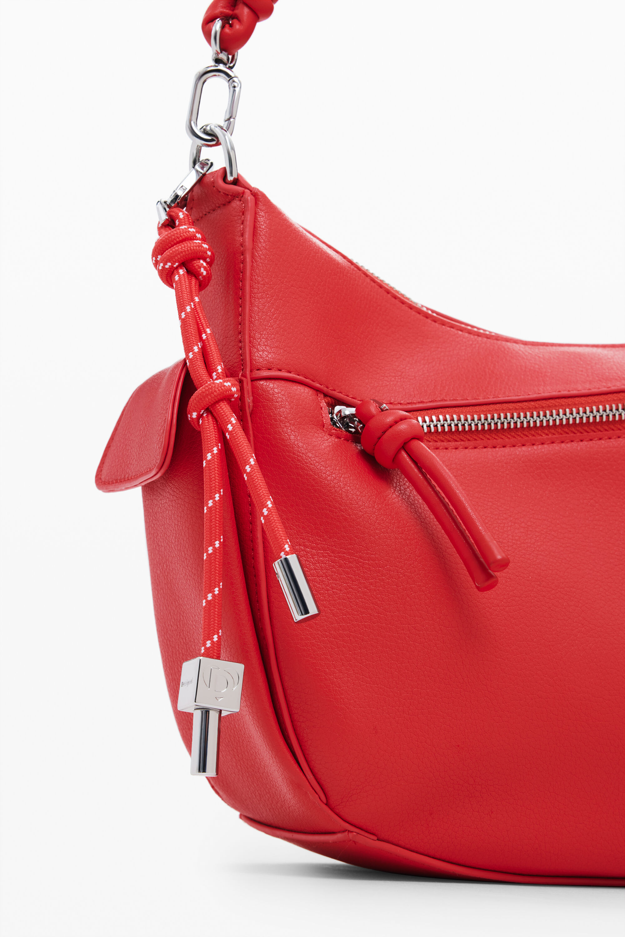 Desigual Small Shoulder Bag In Orange