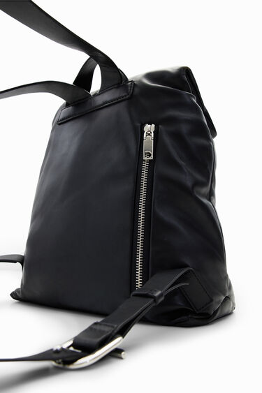 Small leather backpack | Desigual