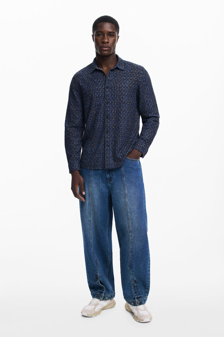 Men's shirt with trees | Desigual