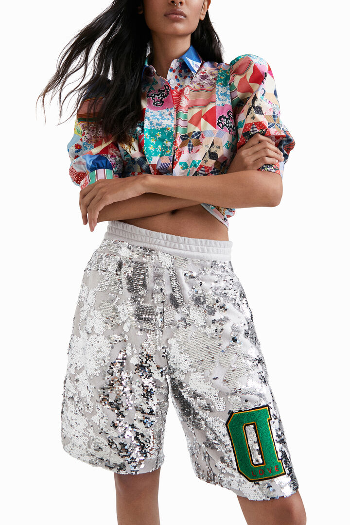 Johnson Hartig sequined shorts | Desigual