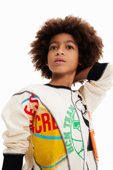 Samarreta patch sport | Desigual