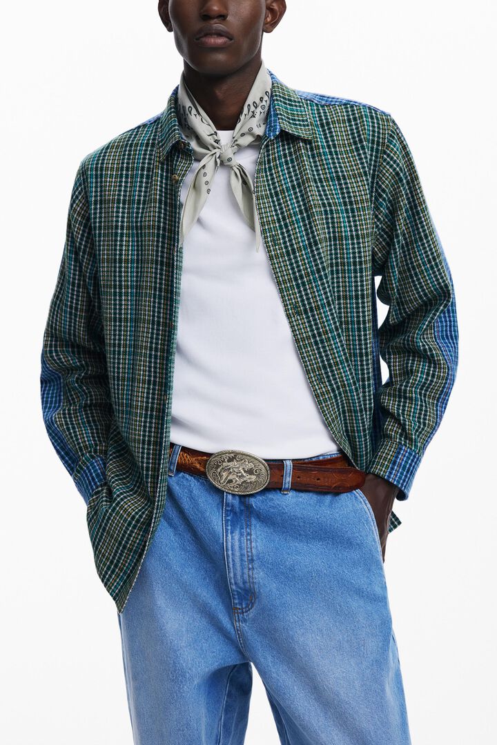 Flannel check shirt