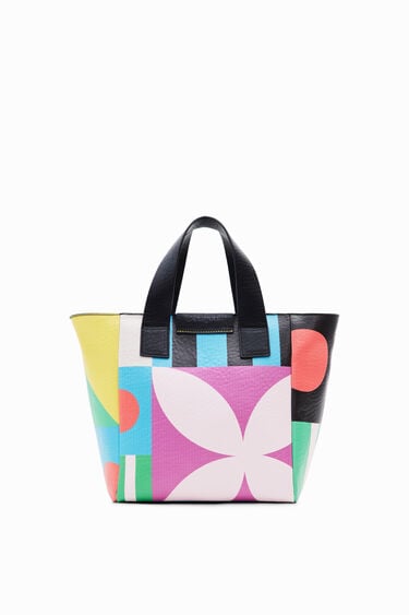 Shopping-Bag M geometrisches Muster | Desigual