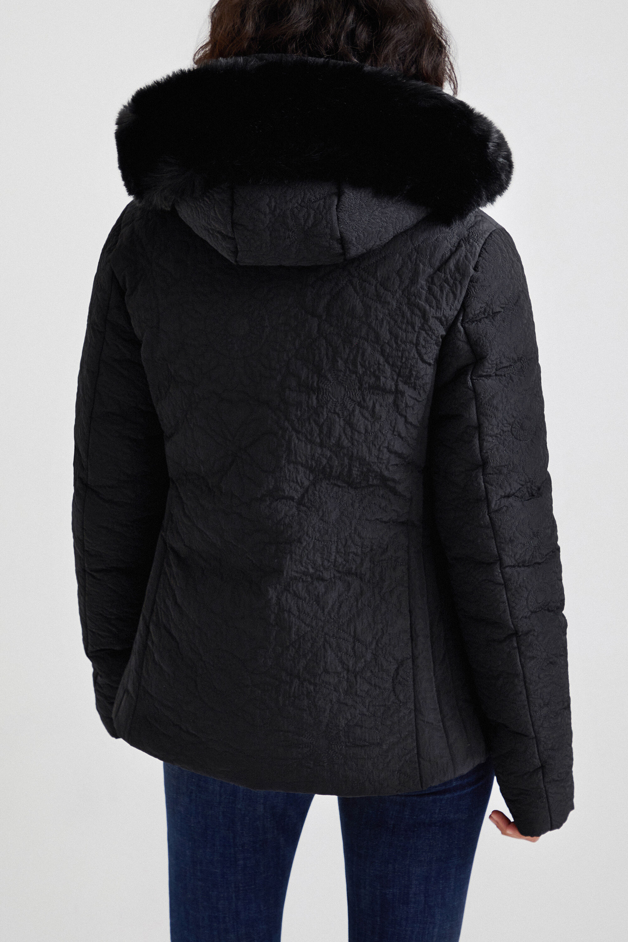 Slim padded jacket clearance