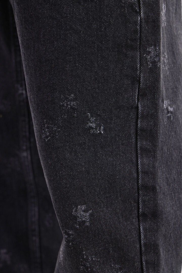 Jeans larghi stampa laser | Desigual